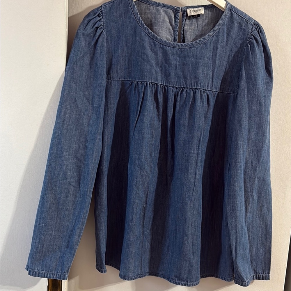 Blue Denim Women's Top
